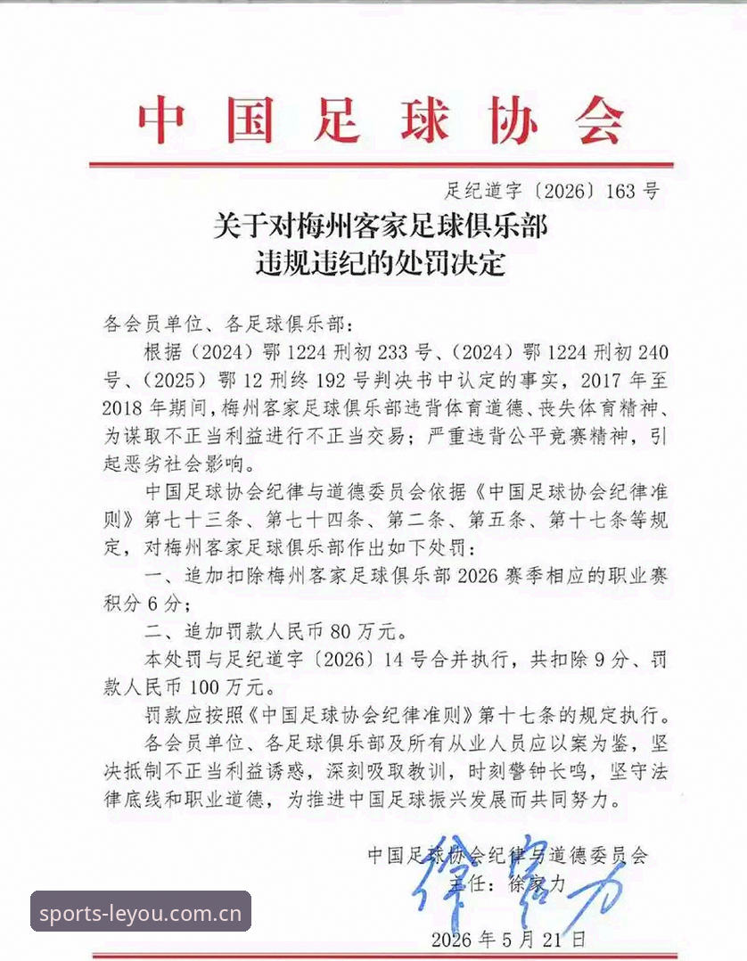 乐游体育官方正版 中国足协第三批禁足名单最新消息:17人终身禁足,48人遭重罚,足球反腐再掀风暴